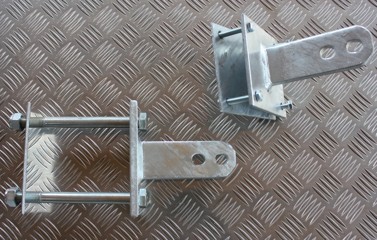clamping plate / counterplate indoor galvanised