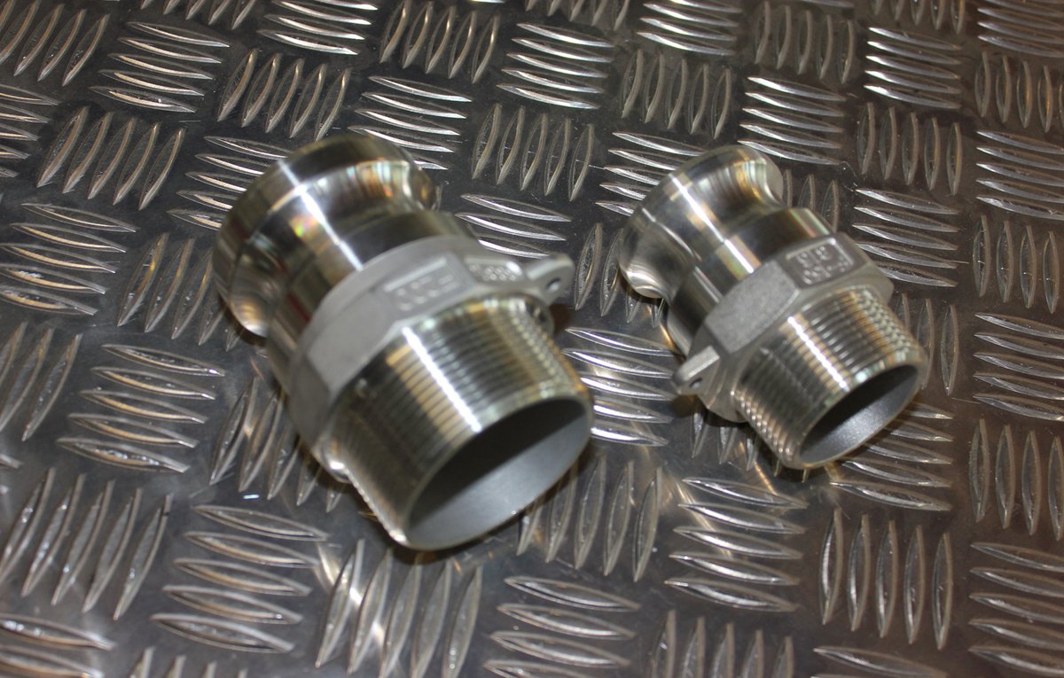 Camlock coupling Type F