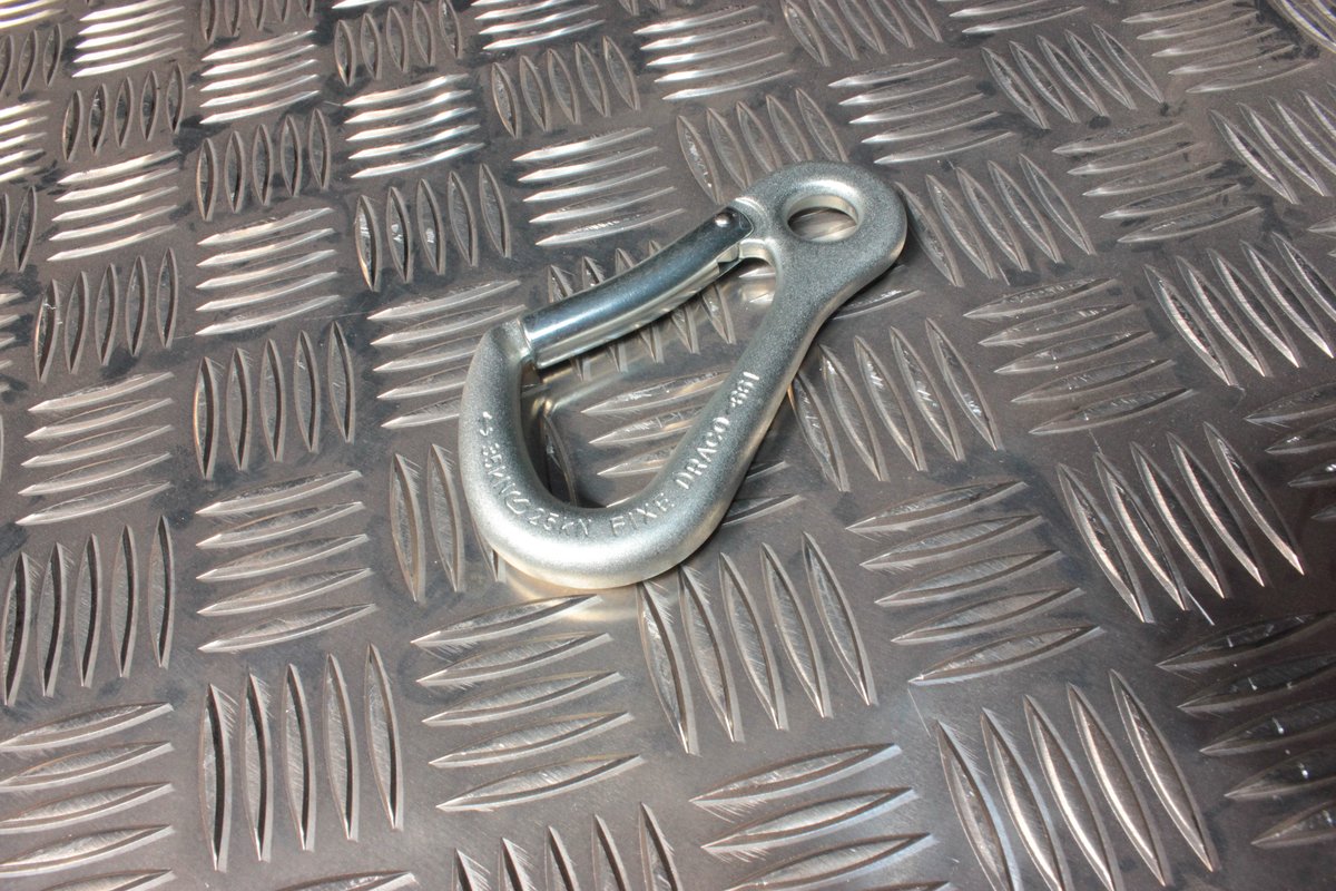 draco carabiner galvanised