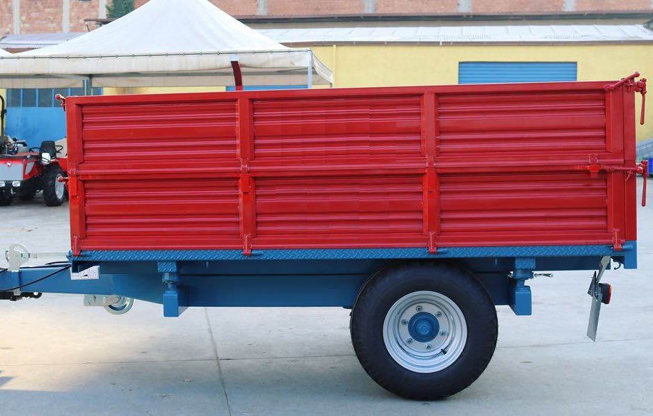 uniaxial three-way tipper 4 ton