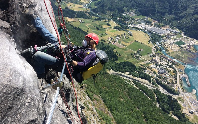 Via ferrata, Norway: Loen, Midnattsol, Rungu