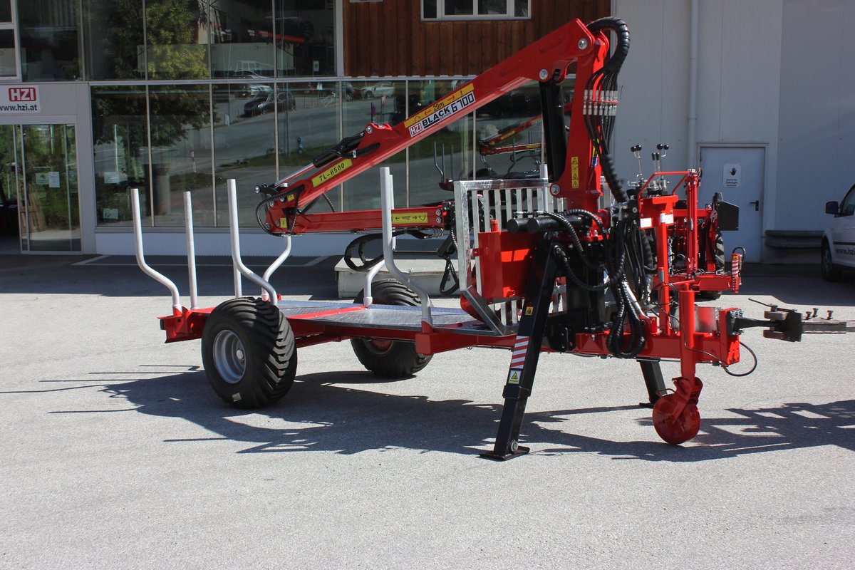 Forstkran BS-C6500A-26 Dreipunktabstützung